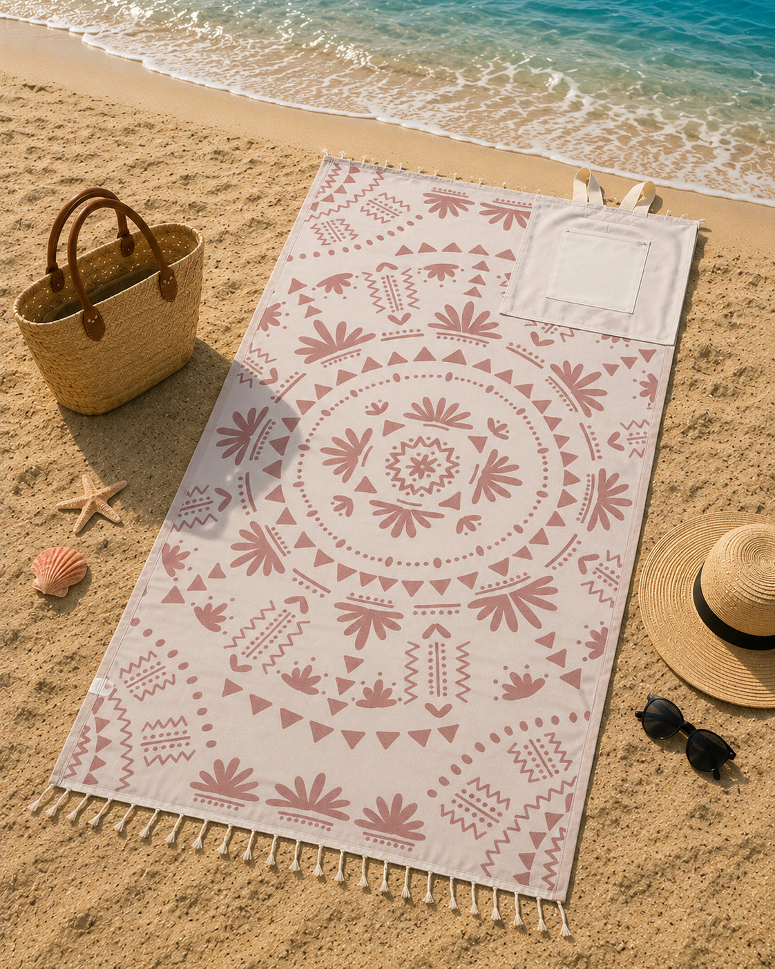 BeachMate Transform – Le sac-serviette 2-en-1 qui allège vos journées d'été