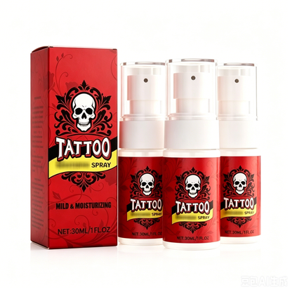 TattooGlow Pro – Le spray de soin quotidien pour des tatouages aux couleurs éclatantes