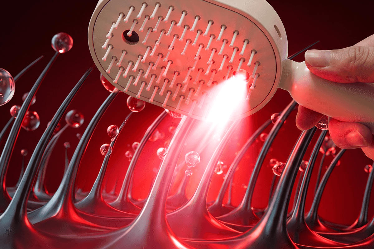 ScalpMist Pro – La brosse massante 2-en-1 avec spray nourrissant intégré