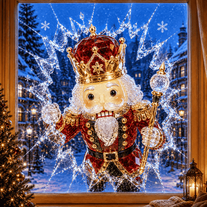 MagicWindow – L'autocollant 3D illusion de Noël pour vitres