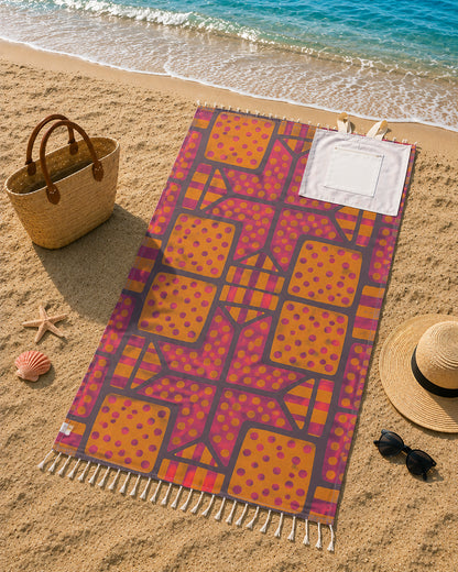 BeachMate Transform – Le sac-serviette 2-en-1 qui allège vos journées d'été