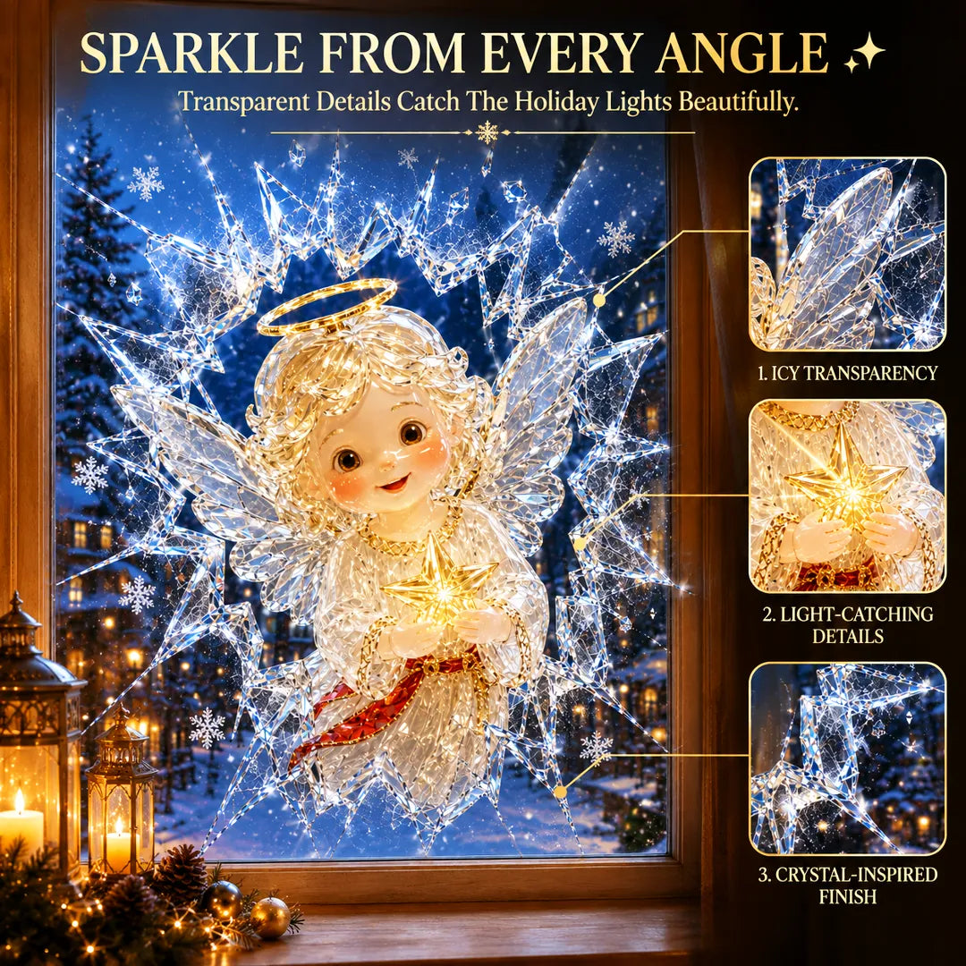 MagicWindow – L'autocollant 3D illusion de Noël pour vitres