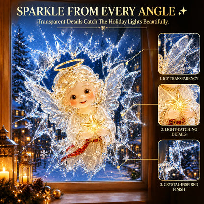 MagicWindow – L'autocollant 3D illusion de Noël pour vitres