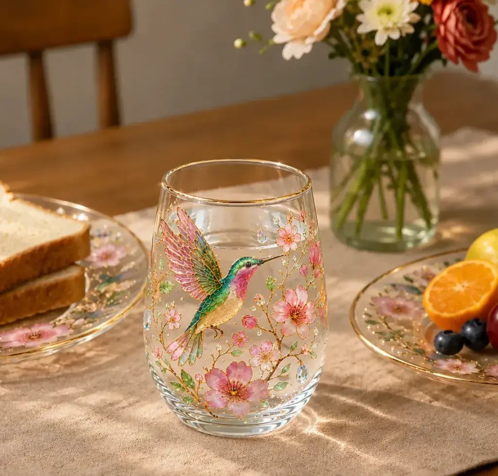 VetroPoem – La tasse en verre sculpté qui célèbre la nature
