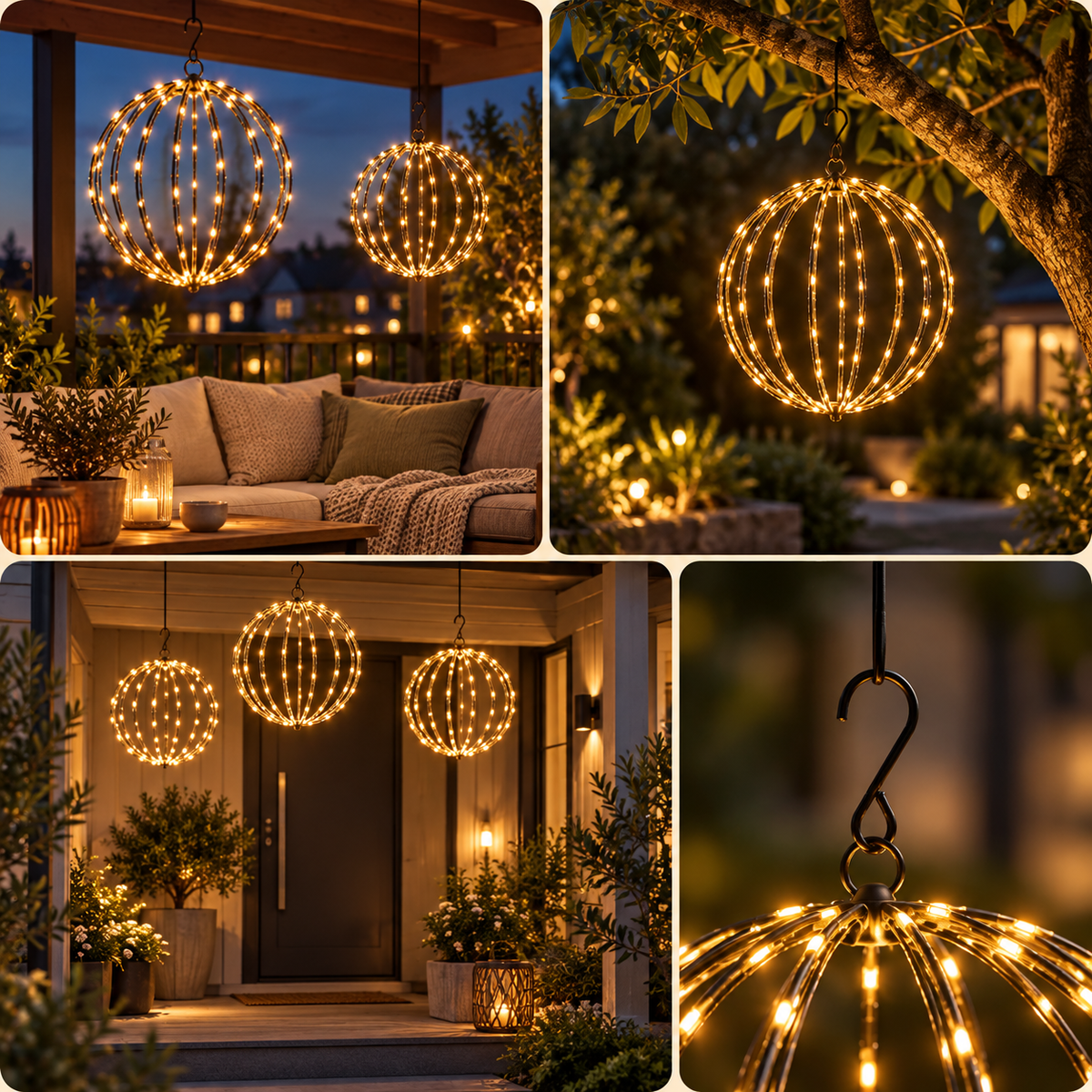 MagicGlobe – La boule décorative suspendue intérieur et extérieur