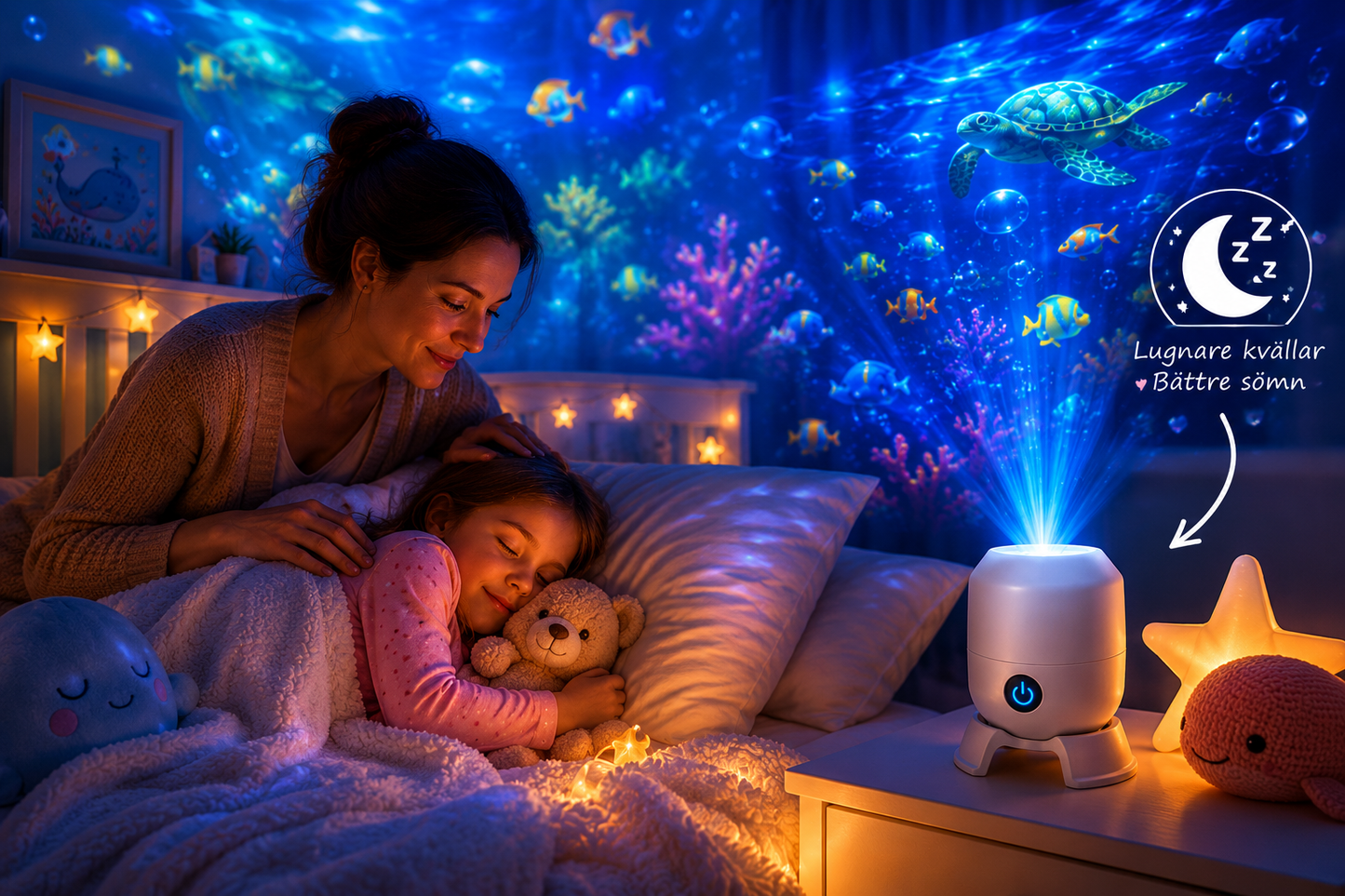 OceanDream Aurora – Le projecteur immersif qui transforme vos nuits en oasis magique