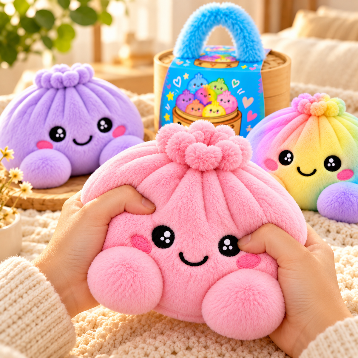 SoftDumpling – La peluche vapeur apaisante aux 11 couleurs
