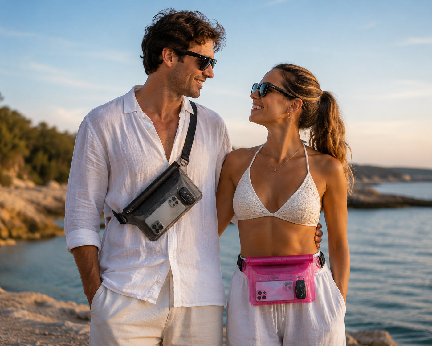 AquaBelt Touch – La sacoche banane étanche qui protège vos essentiels