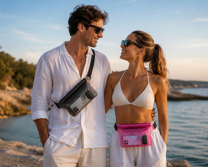 AquaBelt Touch – La sacoche banane étanche qui protège vos essentiels