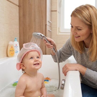 BathShield – La visière de bain protectrice ajustable pour bébé