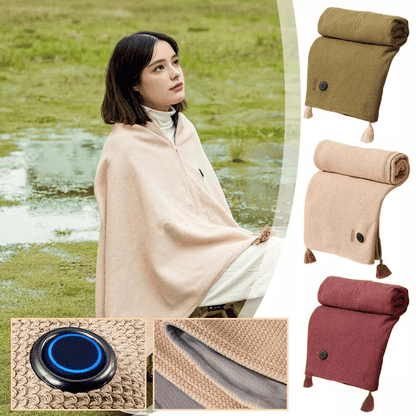 ThermaCloud Max – La cape chauffante nomade effet nuage