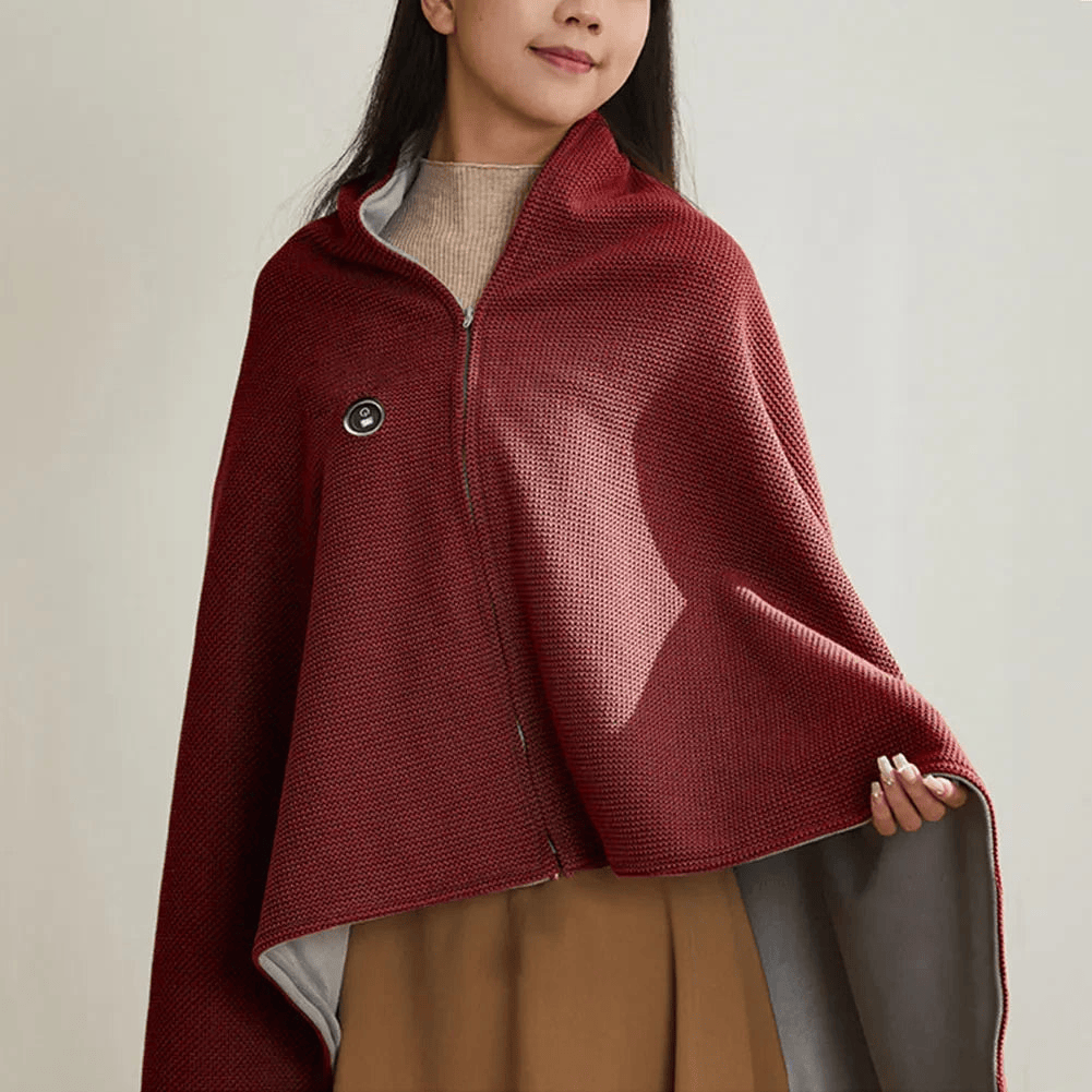ThermaCloud Max – La cape chauffante nomade effet nuage