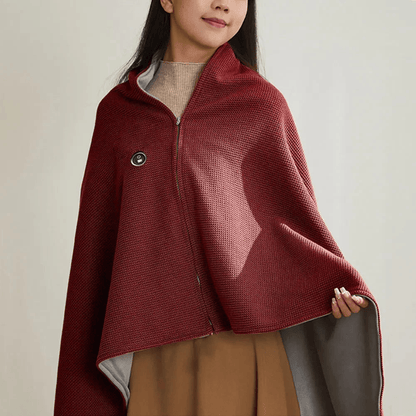 ThermaCloud Max – La cape chauffante nomade effet nuage