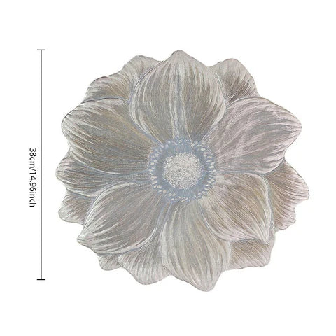 FlorArt™ – L'élégance florale alliée à une protection anti-taches （Lot de 4 pièces）