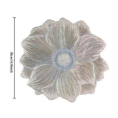 FlorArt™ – L'élégance florale alliée à une protection anti-taches （Lot de 4 pièces）