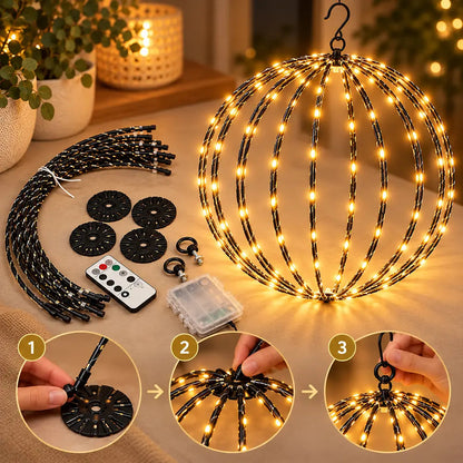 MagicGlobe – La boule décorative suspendue intérieur et extérieur