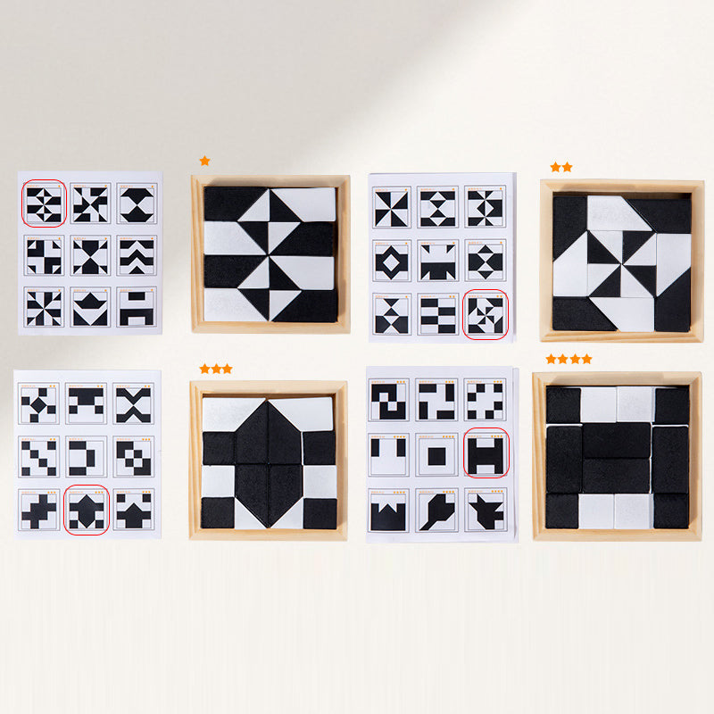 CubixMind – Le jeu de blocs cachés en bois pour booster la pensée spatiale
