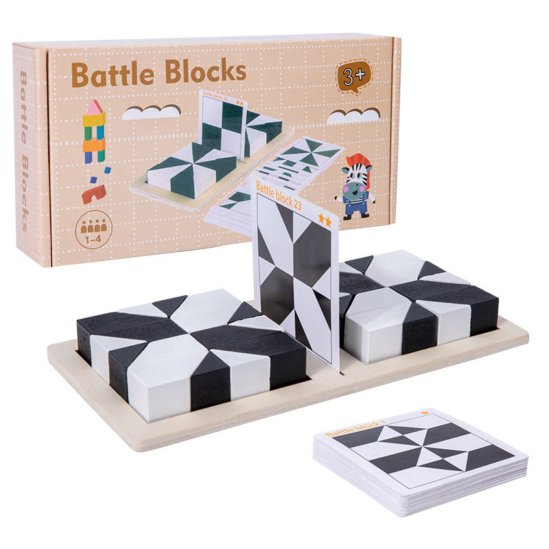 CubixMind – Le jeu de blocs cachés en bois pour booster la pensée spatiale