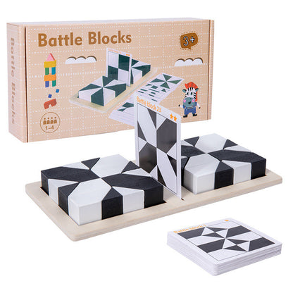 CubixMind – Le jeu de blocs cachés en bois pour booster la pensée spatiale
