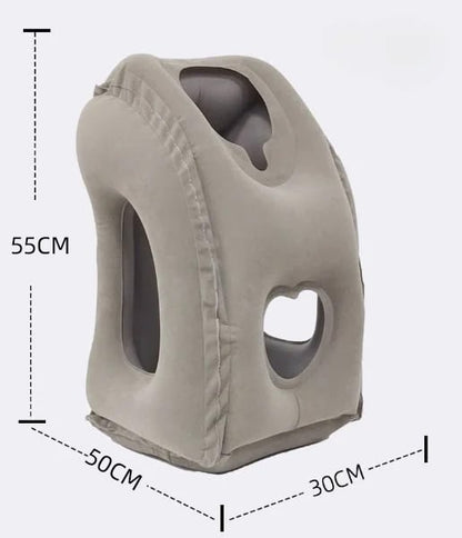 SleepCloud – Le coussin de voyage ergonomique gonflable