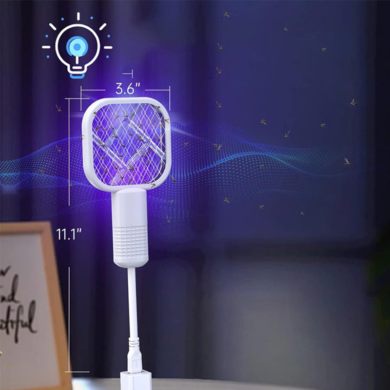 EcoZapper – La tapette électrique écologique et sûre pour une lutte anti-moustiques sans pollution ni rayonnement