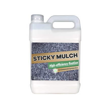 MulchGuard Pro – L'adhésif paysager ultra-puissant pour fixer votre paillis sous la pluie ou le soleil
