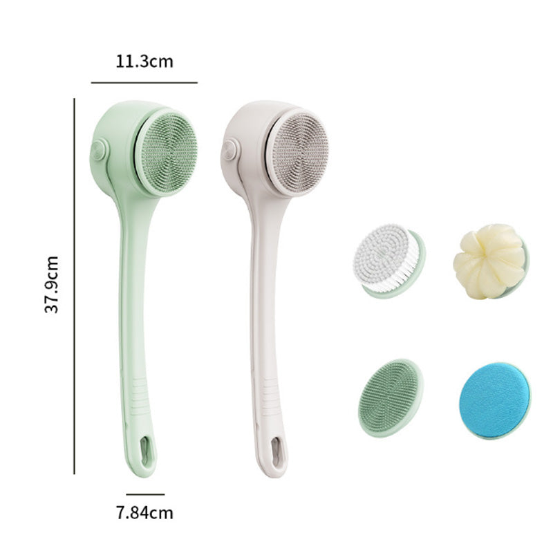 SpaBrush – La brosse de bain électrique exfoliante à long manche
