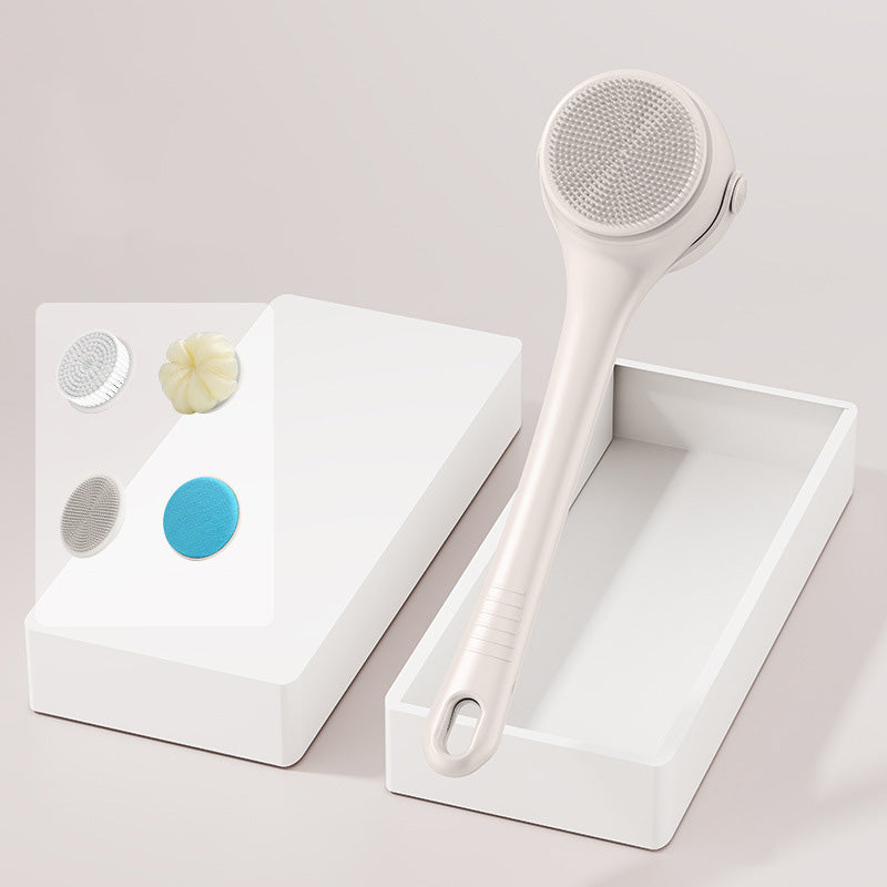 SpaBrush – La brosse de bain électrique exfoliante à long manche