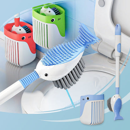 FlexiWash – La brosse WC flexible avec distributeur intégré