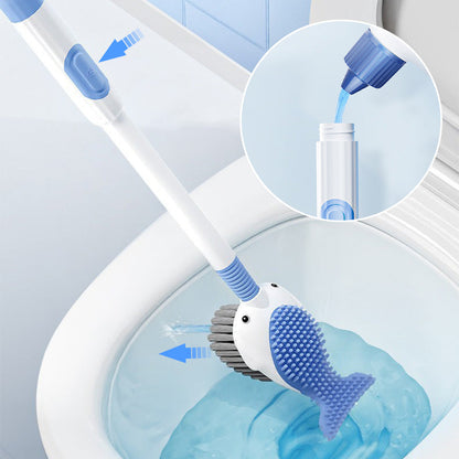FlexiWash – La brosse WC flexible avec distributeur intégré