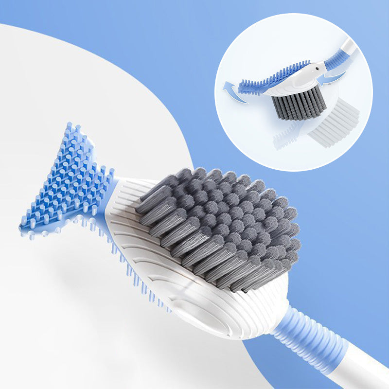 FlexiWash – La brosse WC flexible avec distributeur intégré