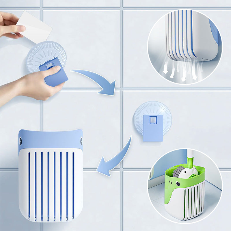 FlexiWash – La brosse WC flexible avec distributeur intégré