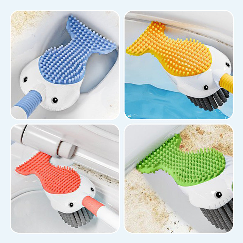 FlexiWash – La brosse WC flexible avec distributeur intégré