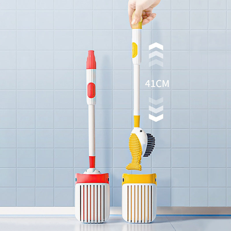 FlexiWash – La brosse WC flexible avec distributeur intégré