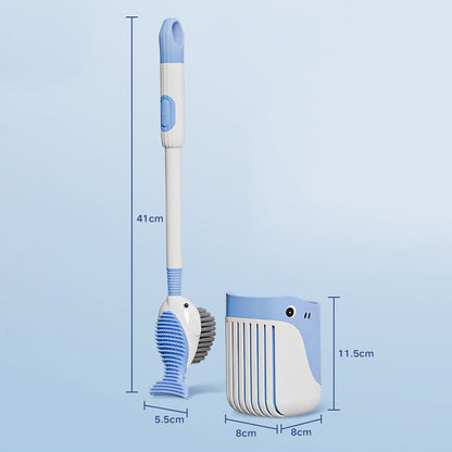FlexiWash – La brosse WC flexible avec distributeur intégré