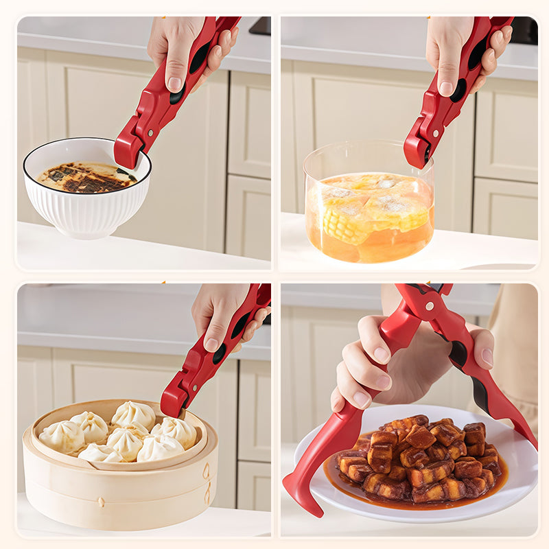 MultiGrip™-Pince de Cuisine 3-en-1 : Ne vous brûlez plus jamais les mains