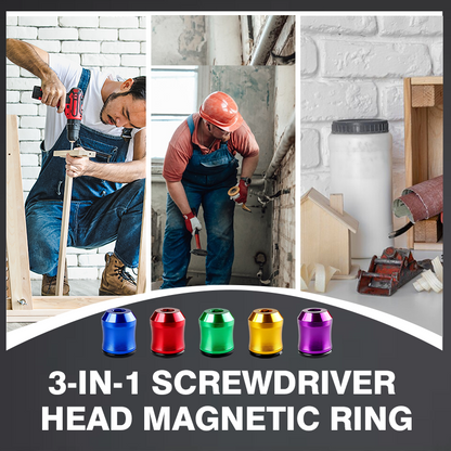 MagRing Hex – La bague magnétique 3-en-1 anti-chute pour vos embouts