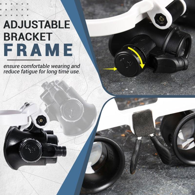 LumiGlass™ – Éclairage LED intégré et réglable pour les moindres détails