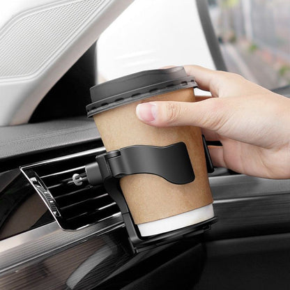 AutoGrip – Le porte-gobelet de voiture ajustable à une seule main