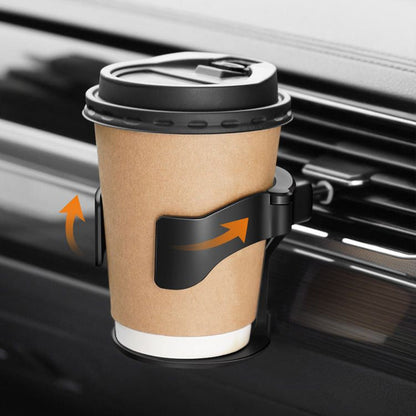 AutoGrip – Le porte-gobelet de voiture ajustable à une seule main