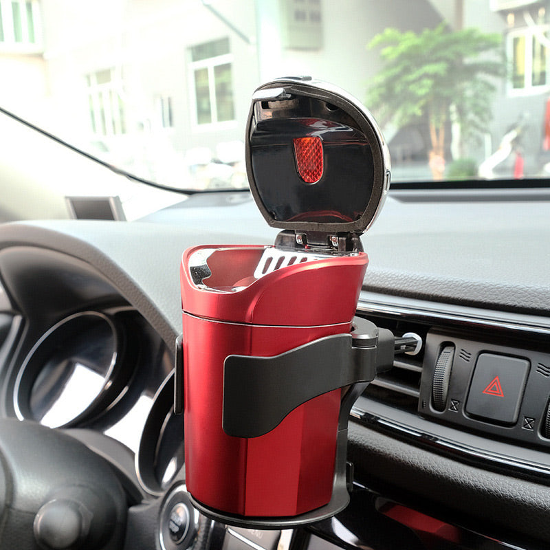 AutoGrip – Le porte-gobelet de voiture ajustable à une seule main
