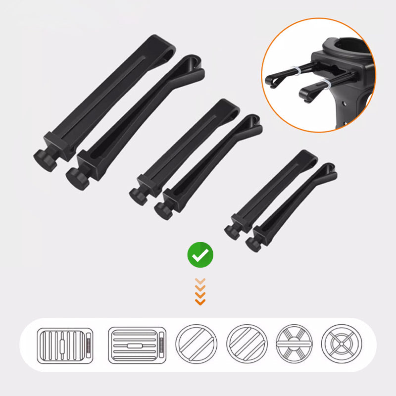 AutoGrip – Le porte-gobelet de voiture ajustable à une seule main
