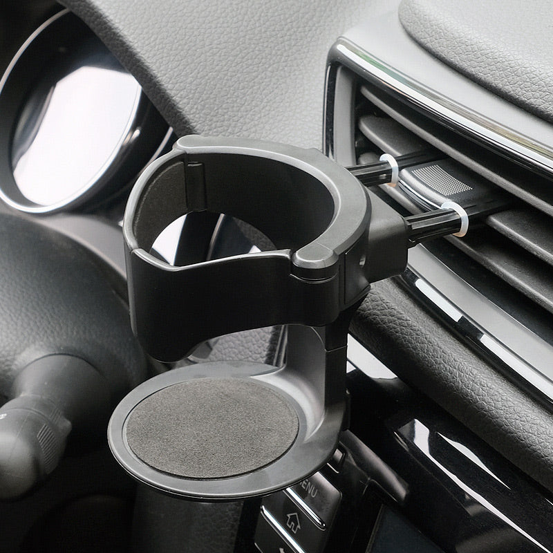 AutoGrip – Le porte-gobelet de voiture ajustable à une seule main