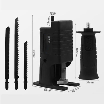 DrillCut Pro – L'adaptateur de scie sabre robuste pour transformer votre perceuse