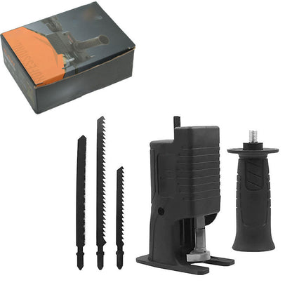 DrillCut Pro – L'adaptateur de scie sabre robuste pour transformer votre perceuse