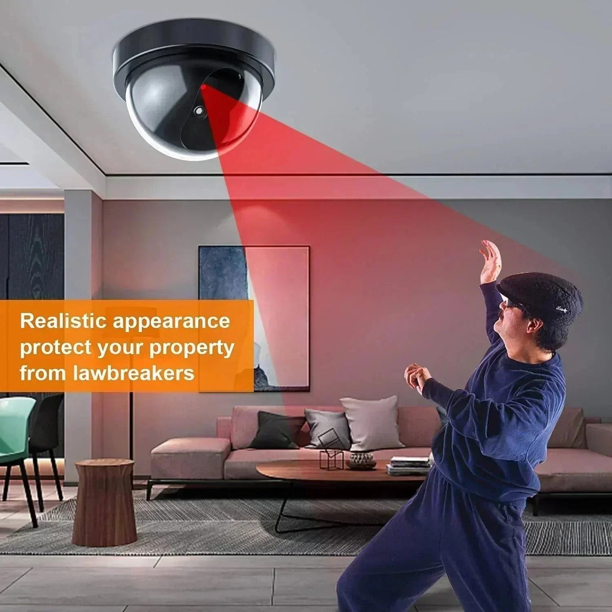 CamShield Pro – La caméra factice de dissuasion ultra-réaliste