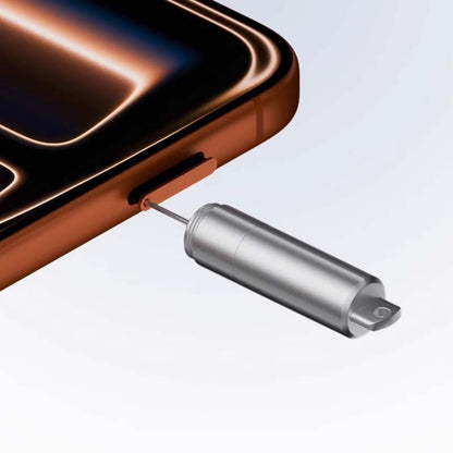 DualTool – Brosse de nettoyage et aiguille d'éjection de carte SIM pour un gain de place optimal