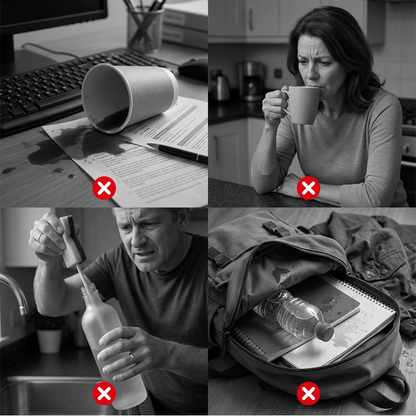 Gourde Isotherme Inox 2-en-1 – Double Paroi (Chaud & Froid) – Bouteille en Acier Inoxydable Étanche & Durable