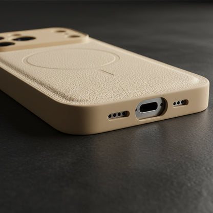 oque Magnétique Anti-Traces pour iPhone (Séries 12 à 17) – Protection Mat Anti-Empreintes & Compatible Charge Sans Fil