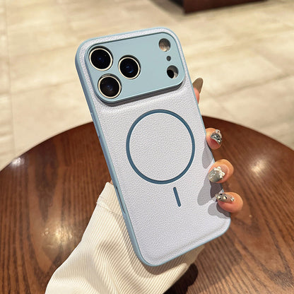 oque Magnétique Anti-Traces pour iPhone (Séries 12 à 17) – Protection Mat Anti-Empreintes & Compatible Charge Sans Fil